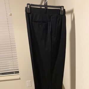 Men’s black dress pants